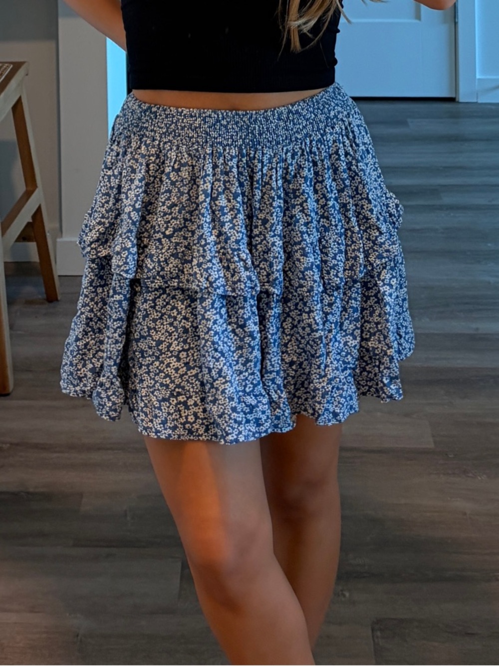 Princess polly blue skirt